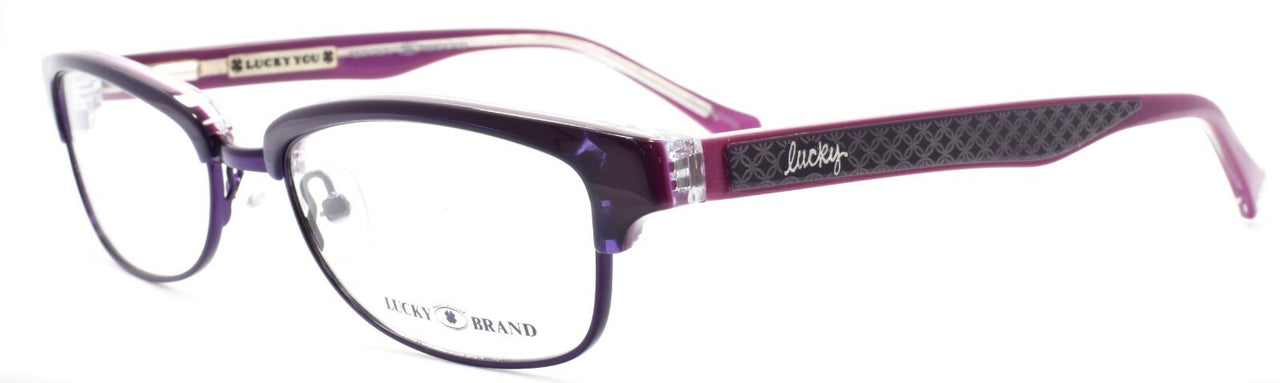 LUCKY BRAND Zuma Women's Eyeglasses Frames 51-17-135 Purple