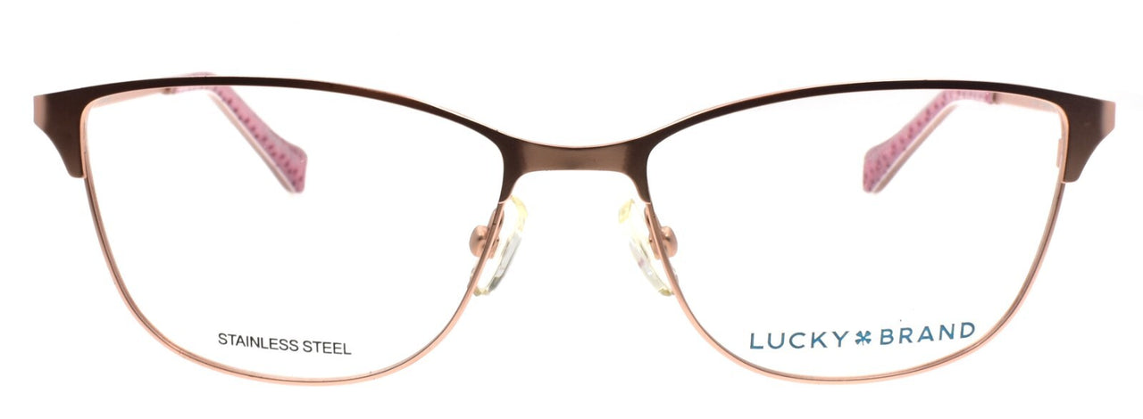 LUCKY BRAND D113 Women's Eyeglasses Frames 51-16-135 Rose Gold