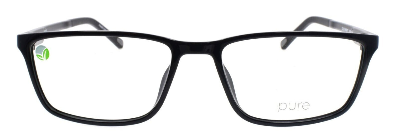 Airlock P-2013 001 Pure Men's Eyeglasses Frames 56-17-145 Black