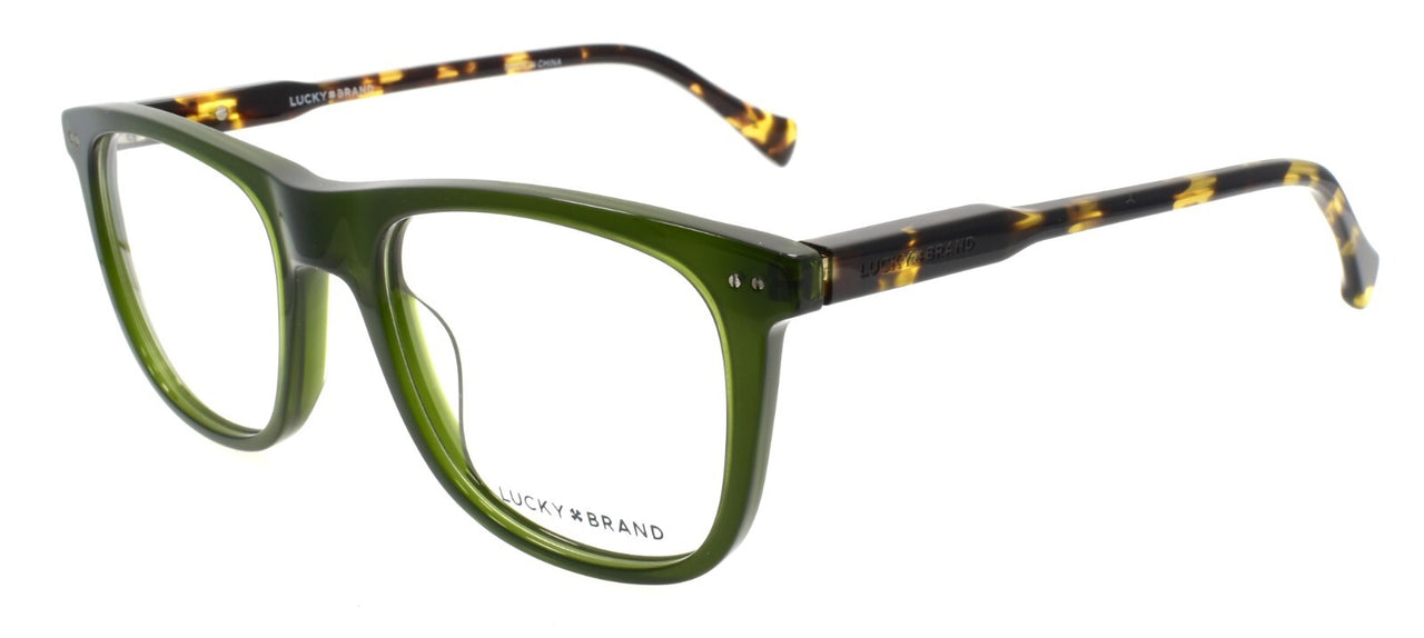 LUCKY BRAND VLBD421 Men's Eyeglasses Frames 51-19-145 Olive Crystal