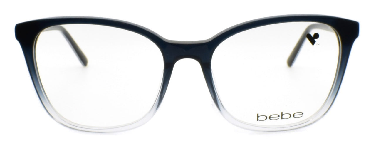 Bebe BB5206 001 Women's Eyeglasses Frames Acetate 53-17-135 Jet Black Gradient