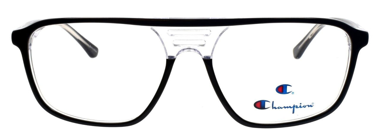 Champion Kazuki C02 Men's Eyeglasses Frames Large 57-17-150 Black / Crystal