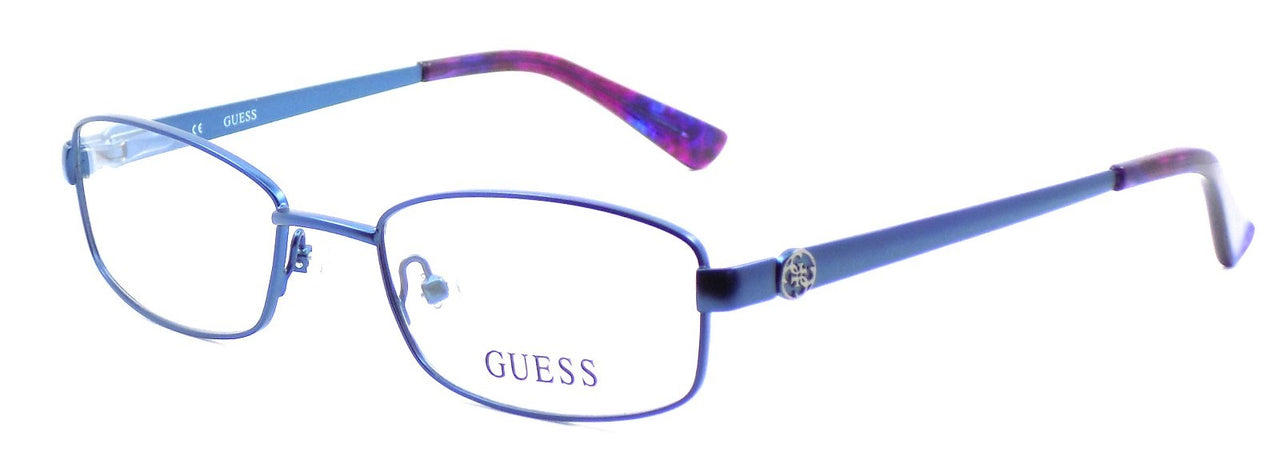GUESS GU2524 091 Women's Eyeglasses Frames Petite 49-18-135 Matte Blue