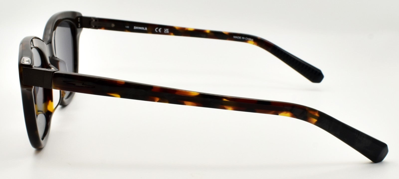 Shinola by Flexon SH1503S 241 Women's Sunglasses Cat Eye Gunmetal Pearl Tortoise2