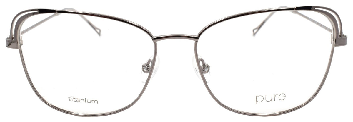 Airlock Pure P-5008 070 Women's Eyeglasses Titanium 54-15-145 Light Gunmetal