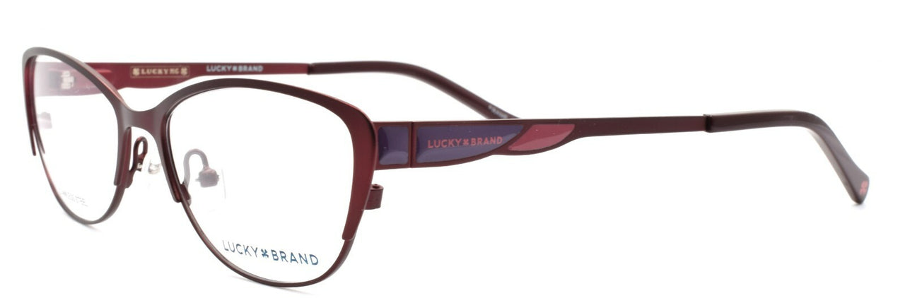 LUCKY BRAND D704 Women's Eyeglasses Frames 50-15-135 Burgundy