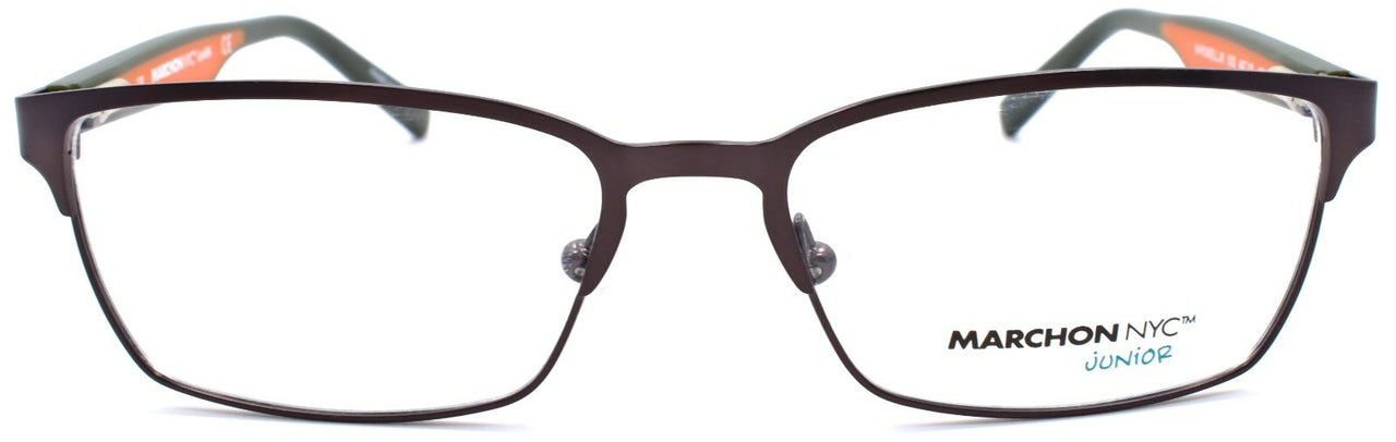 Marchon M-Powell Jr 001 Kids Boys Eyeglasses Frames 49-15-130 Matte Gunmetal
