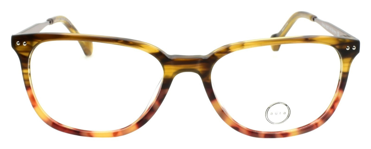 Aura Eyewear Dahlia BLD Women's Eyeglasses Frames 54-17-145 Blonde Horn