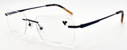 Airlock Refine 203 424 Men's Eyeglasses Frames Rimless 55-18-145 Navy0