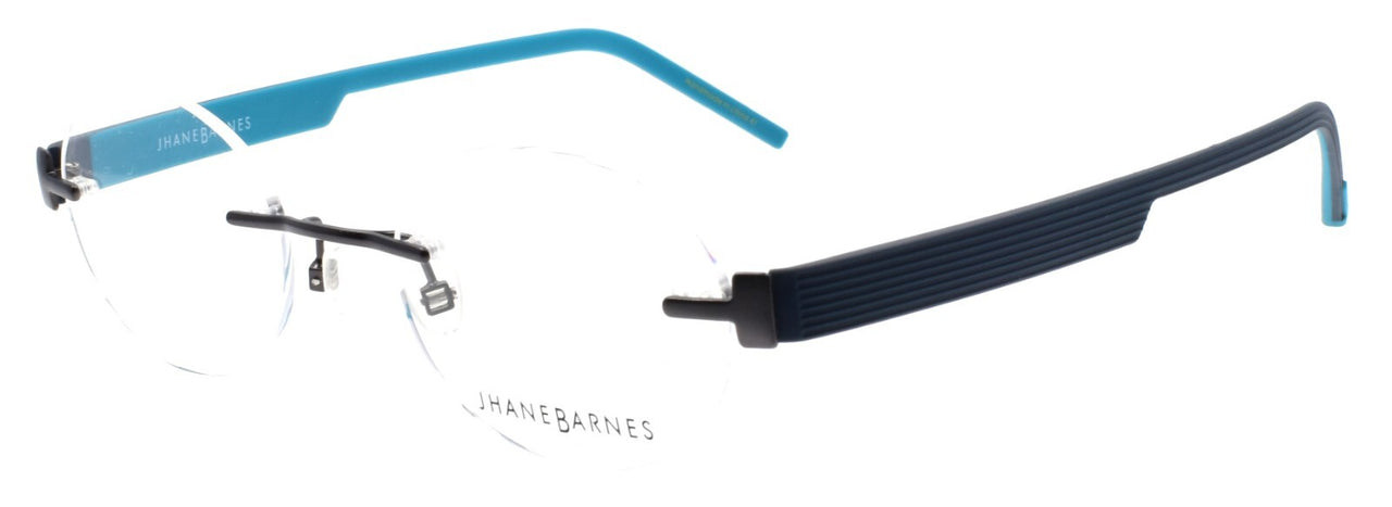 Jhane Barnes Subset 16 ST Eyeglasses Frames Rimless 45-20-150 Gunmetal