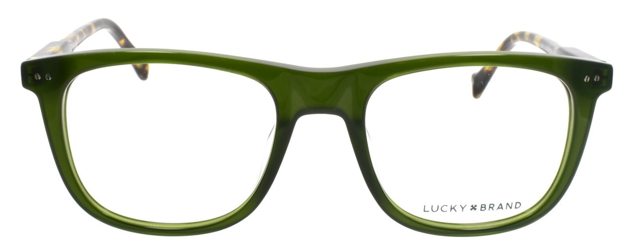 LUCKY BRAND VLBD421 Men's Eyeglasses Frames 51-19-145 Olive Crystal