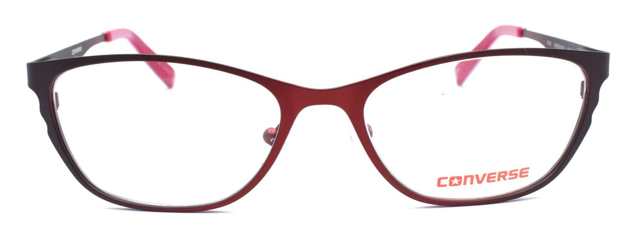 CONVERSE K200 Kids Girls Eyeglasses Frames 50-16-135 Burgundy