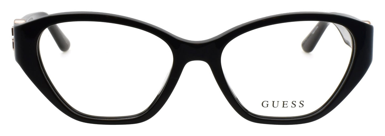 GUESS GU50119 001 Women's Eyeglasses Frames 51-16-140 Black / Gold