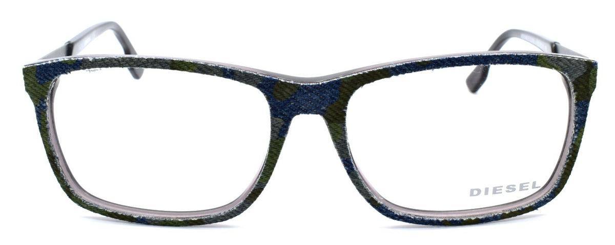 Diesel DL5166 003 Men's Eyeglasses Frames 55-16-145 Spotted Denim / Grey