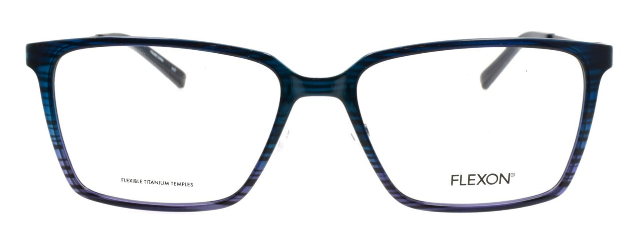Flexon EP8010 320 Men's Eyeglasses Teal Grey Gradient 54-16-145 Titanium Temples