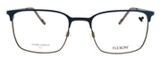 Flexon E1140 422 L Men's Eyeglasses Matte Blue 5420145 Flexible Titanium1
