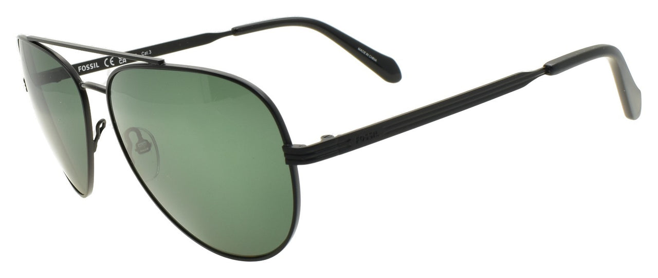 Fossil FOS 3144/G/S 003 Men's Sunglasses Aviator Matte Black / Gray