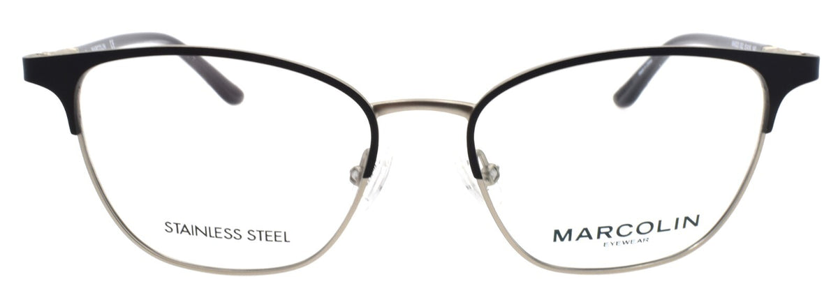 Marcolin MA5023 002 Women's Eyeglasses Frames 51-16-140 Matte Black
