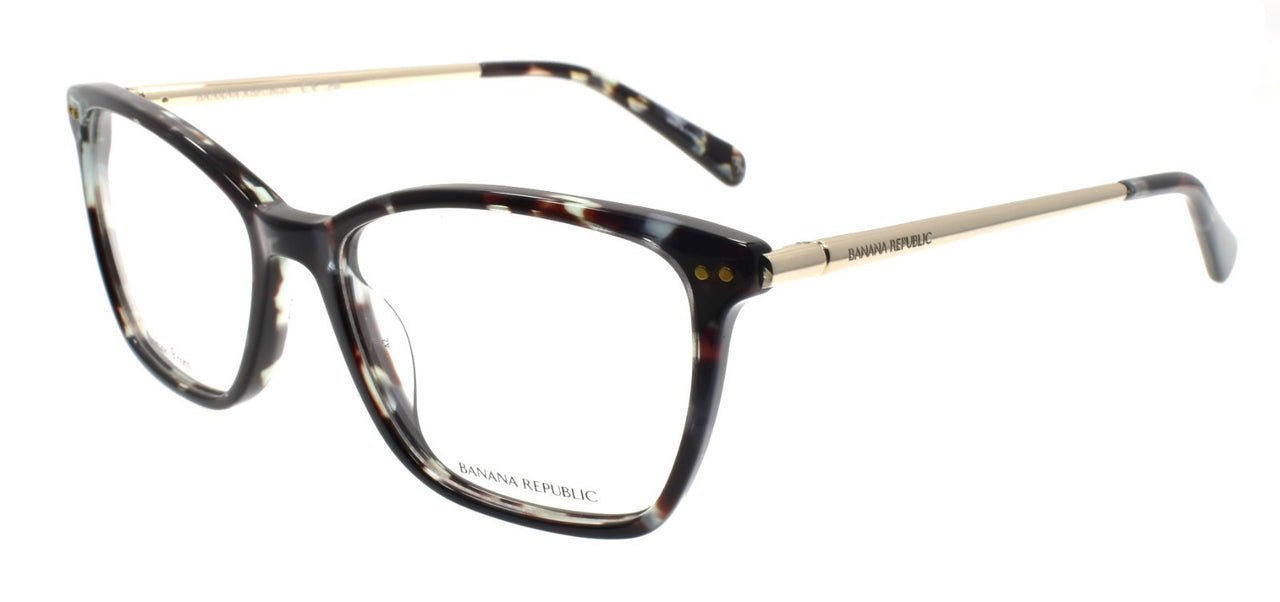 Banana Republic BR228 EO3 Women's Glasses Frames 52-16-135 Black Green Havana