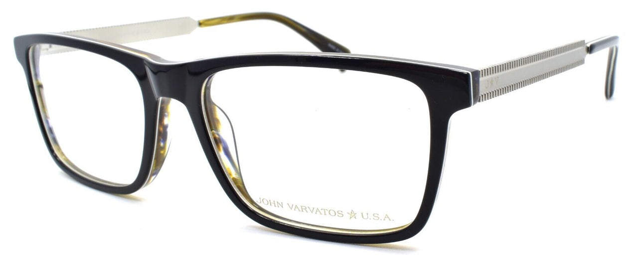 John Varvatos VJVC003 Men's Eyeglasses Frames 55-17-145 Black