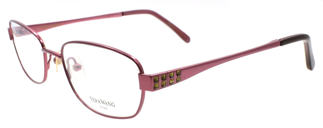Vera Wang Exquisite BB Women's Eyeglasses Frames 51-17-133 Blackberry Titanium