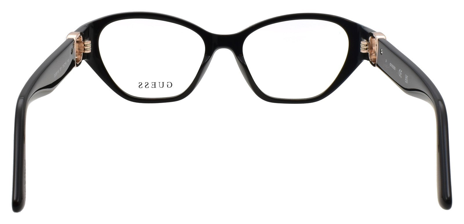 GUESS GU50119 001 Women's Eyeglasses Frames 51-16-140 Black / Gold3