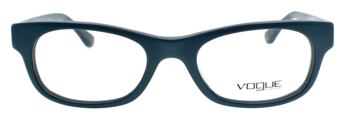 Vogue VO 2837 2134 Women's Eyeglasses Frames 50-19-135 Petroleum Green Pearl