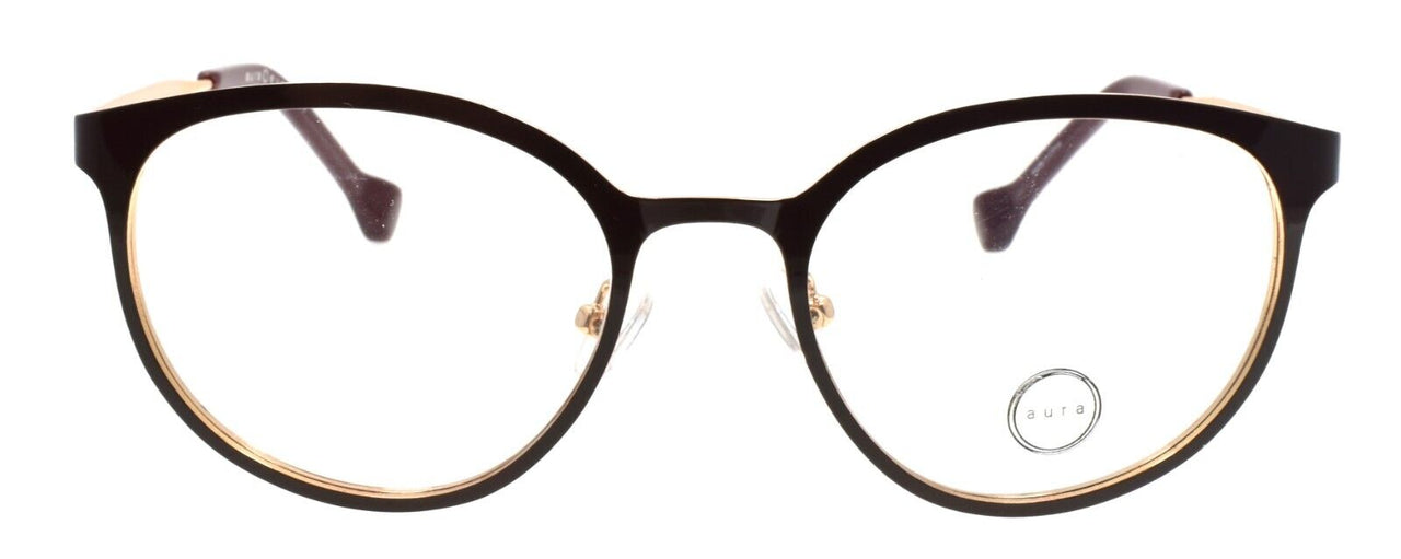 Aura Eyewear Melrose Women's Eyeglasses Frames 50-19-140 Burgundy