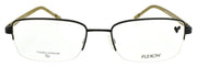 Flexon H6079 004 XL Men's Glasses Frames Half-rim Satin Black 55-19-145 Titanium1