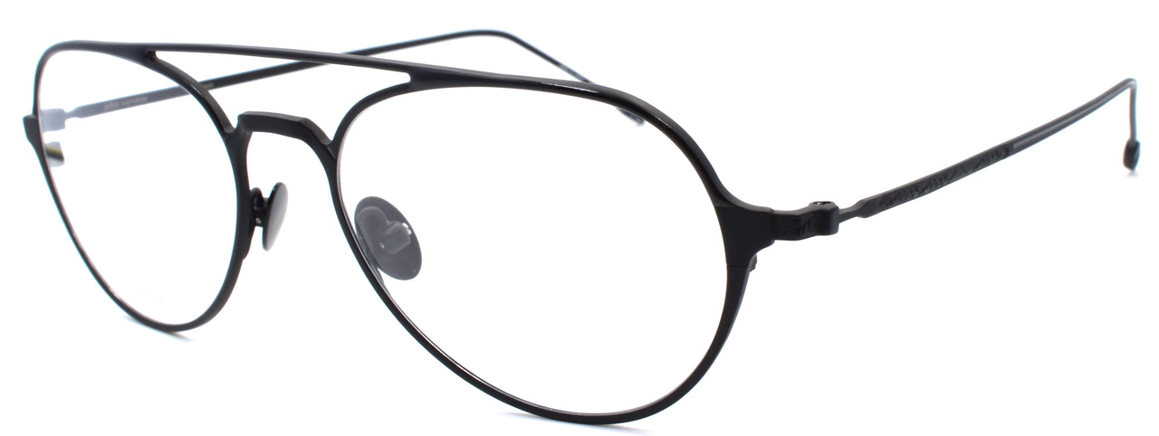 John Varvatos V164 Men's Eyeglasses Aviator Titanium 53-18-145 Black Japan