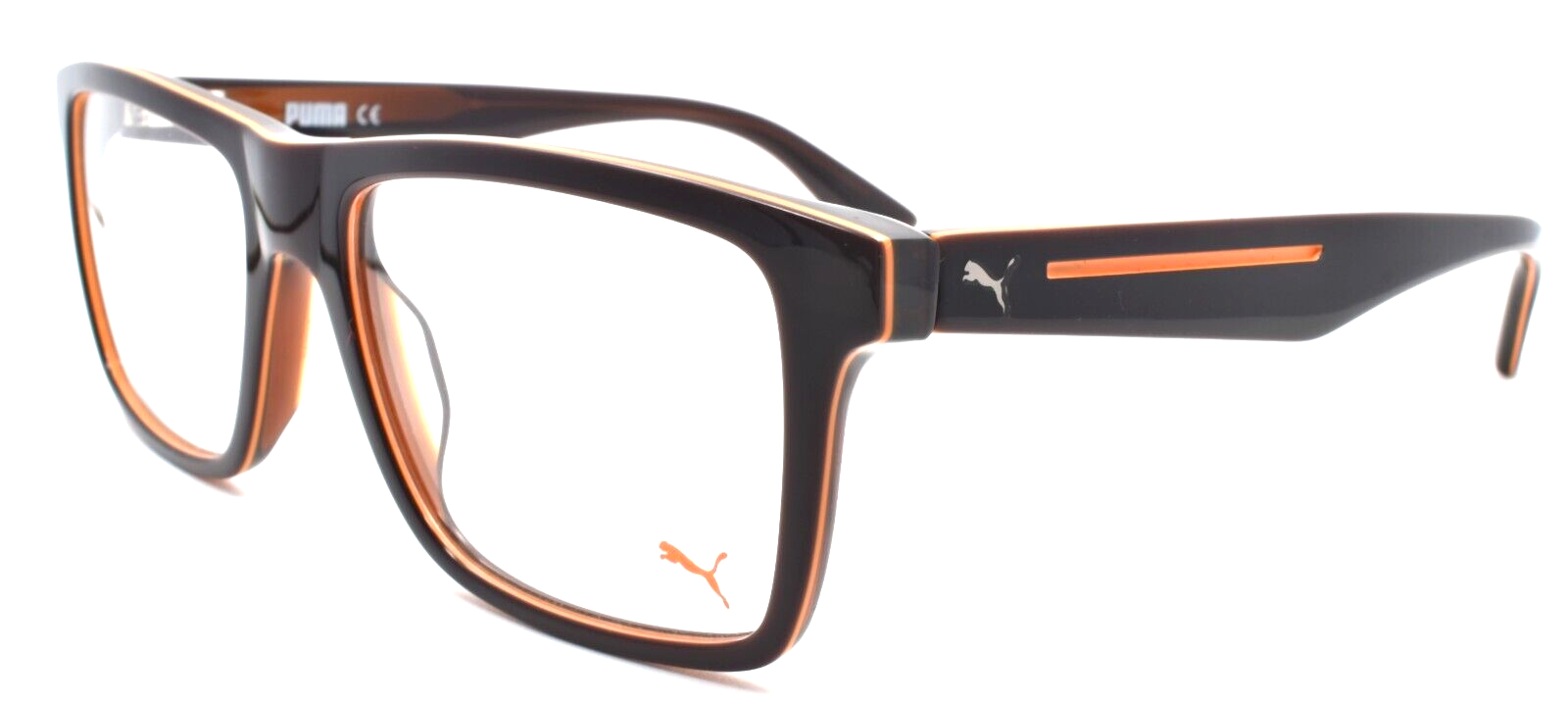 1-PUMA PU0052O 005 Men's Eyeglasses Frames 54-18-145 Brown-889652016160-IKSpecs