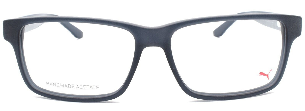 PUMA PU0026O 006 Men's Eyeglasses Frames 55-15-140 Blue
