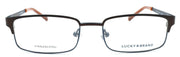 2-LUCKY BRAND D801 Eyeglasses Frames SMALL 49-16-130 Brown + CASE-751286282412-IKSpecs