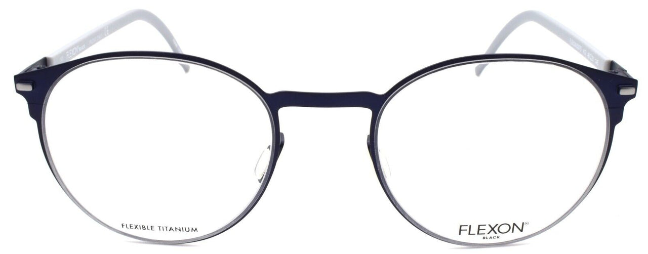 2-Flexon B2075 412 Men's Eyeglasses Navy 49-21-145 Flexible Titanium-886895485203-IKSpecs
