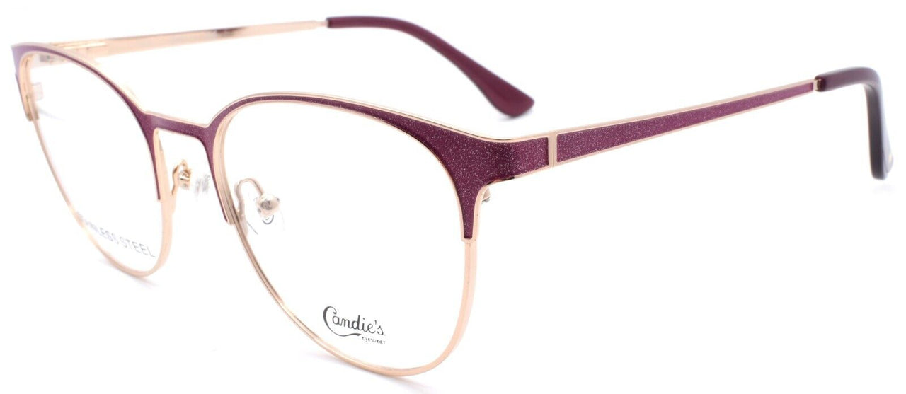 1-Candies CA0187 069 Women's Eyeglasses Frames 50-18-140 Shiny Bordeaux-889214172914-IKSpecs