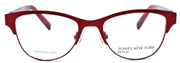 2-Jones New York JNY J143 Women's Eyeglasses Frames Petite 47-16-140 Burgundy-751286292480-IKSpecs