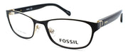 1-Fossil FOS 7023 003 Women's Eyeglasses Frames 51-17-140 Matte Black-716736022475-IKSpecs