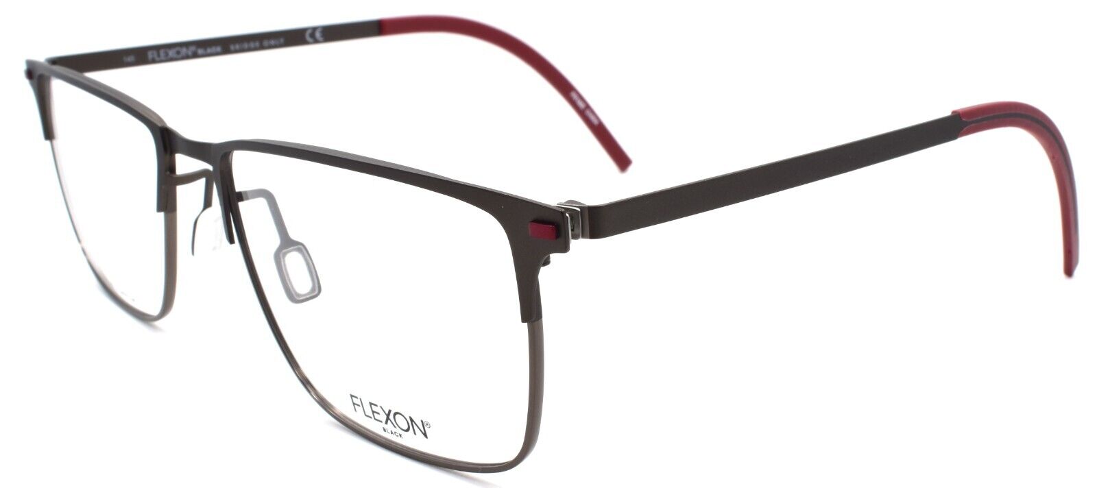1-Flexon B2031 035 Men's Eyeglasses Graphite 57-18-145 Flexible Titanium-883900205139-IKSpecs