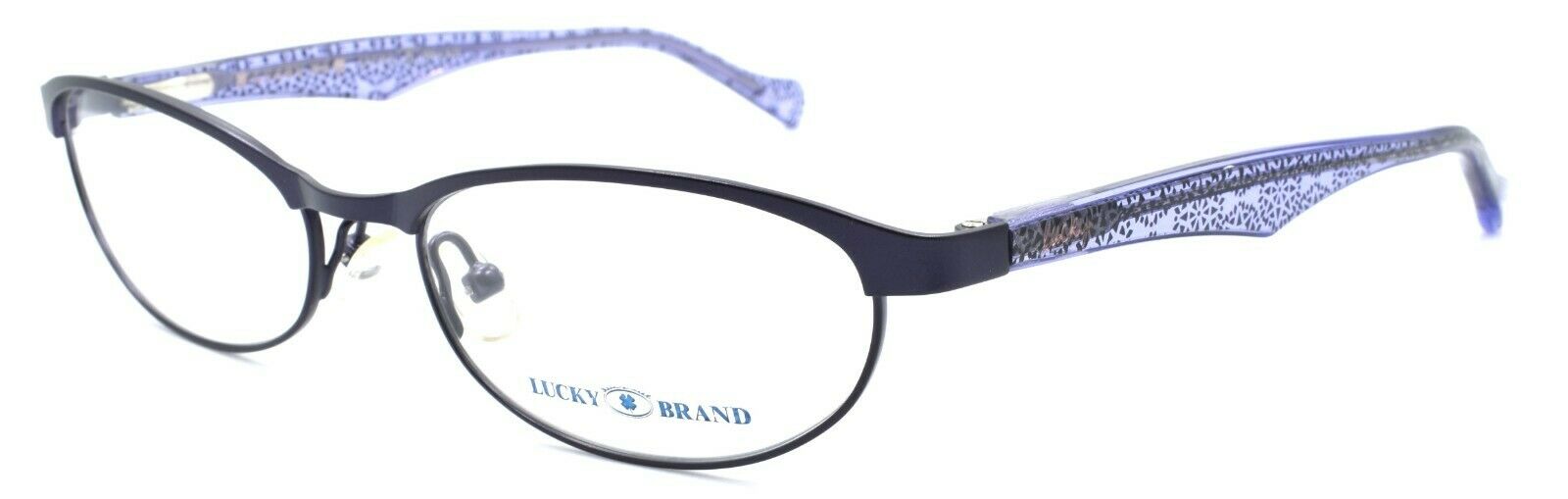 1-LUCKY BRAND Peppy Women's Eyeglasses Frames PETITE 49-16-130 Purple + CASE-751286248586-IKSpecs