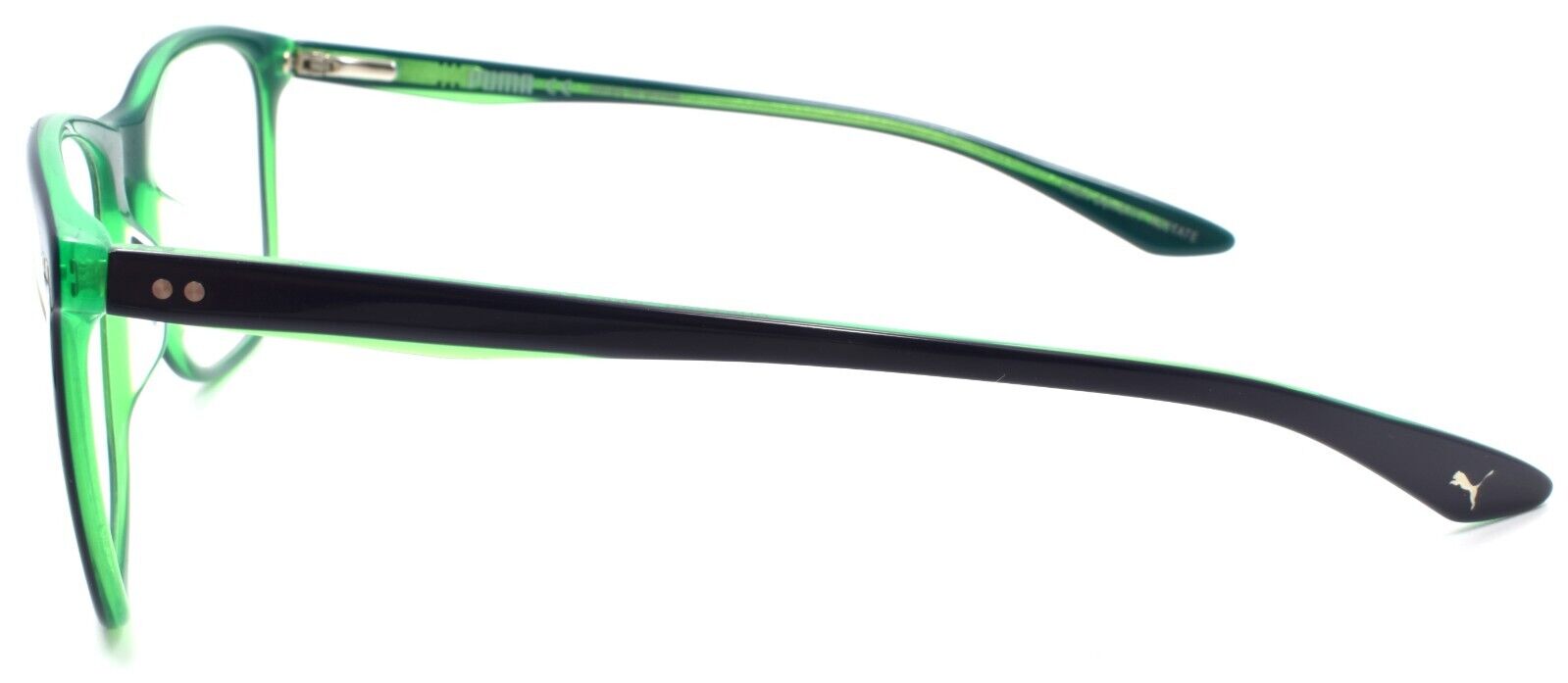 3-PUMA PU0129O 004 Men's Eyeglasses Frames 55-19-145 Dark Blue / Green-889652106748-IKSpecs