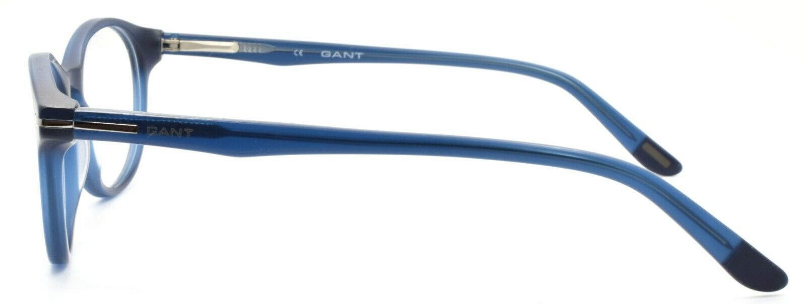 3-GANT GA3060 091 Men's Eyeglasses Frames Round 48-17-140 Matte Blue-664689694419-IKSpecs