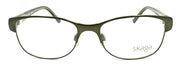 2-Skaga 3858 Sofia 5301 Women's Eyeglasses 50-16-135 Olive Green-IKSpecs