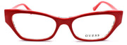 2-GUESS GU2747 066 Women's Eyeglasses Frames Cat-eye 51-16-140 Shiny Red-889214111364-IKSpecs