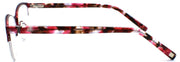 3-Jones New York JNY J145 Women's Eyeglasses Half-rim Petite 48-16-135 Burgundy-751286299007-IKSpecs