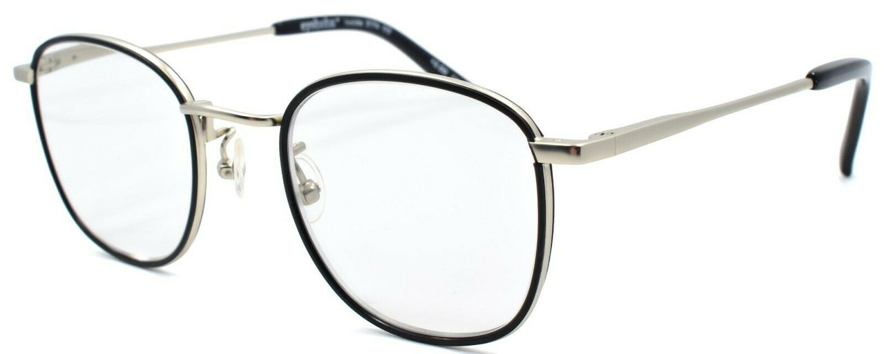Eyebobs Inside 3174 00 Unisex Reading Glasses Black / Silver +1.25