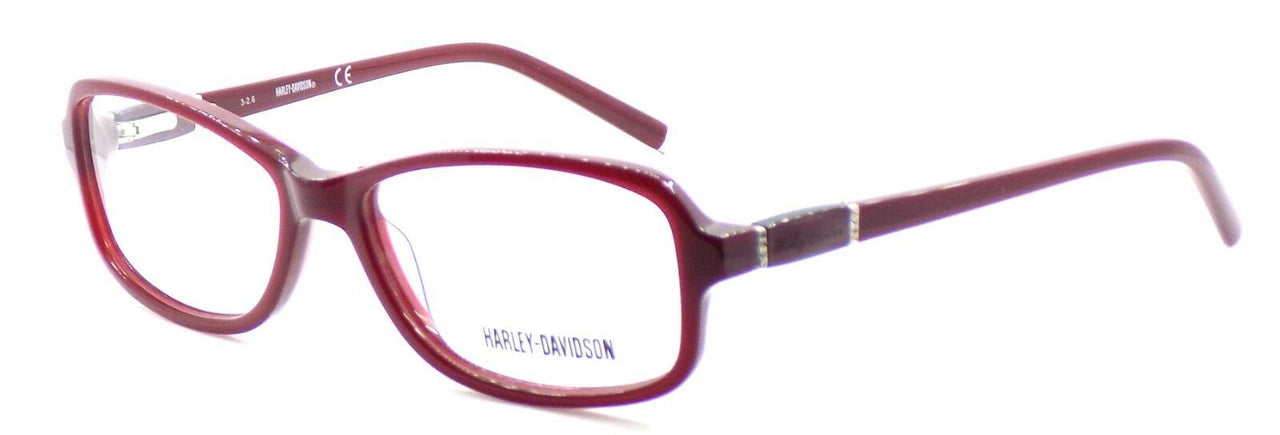 1-Harley Davidson HD0537 069 Women's Eyeglasses Frames 54-16-135 Shiny Bordeaux-664689889150-IKSpecs