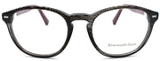 2-Ermenegildo Zegna EZ5057 005 Eyeglasses Frames 49-18-145 Black / Red Italy-664689773572-IKSpecs
