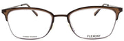 2-Flexon W3024 210 Women's Eyeglasses Frames Brown 53-19-140 Flexible Titanium-883900205634-IKSpecs