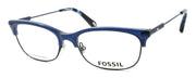 1-Fossil FOS 6055 OIO Women's Eyeglasses Frames 50-17-145 Blue-762753440679-IKSpecs