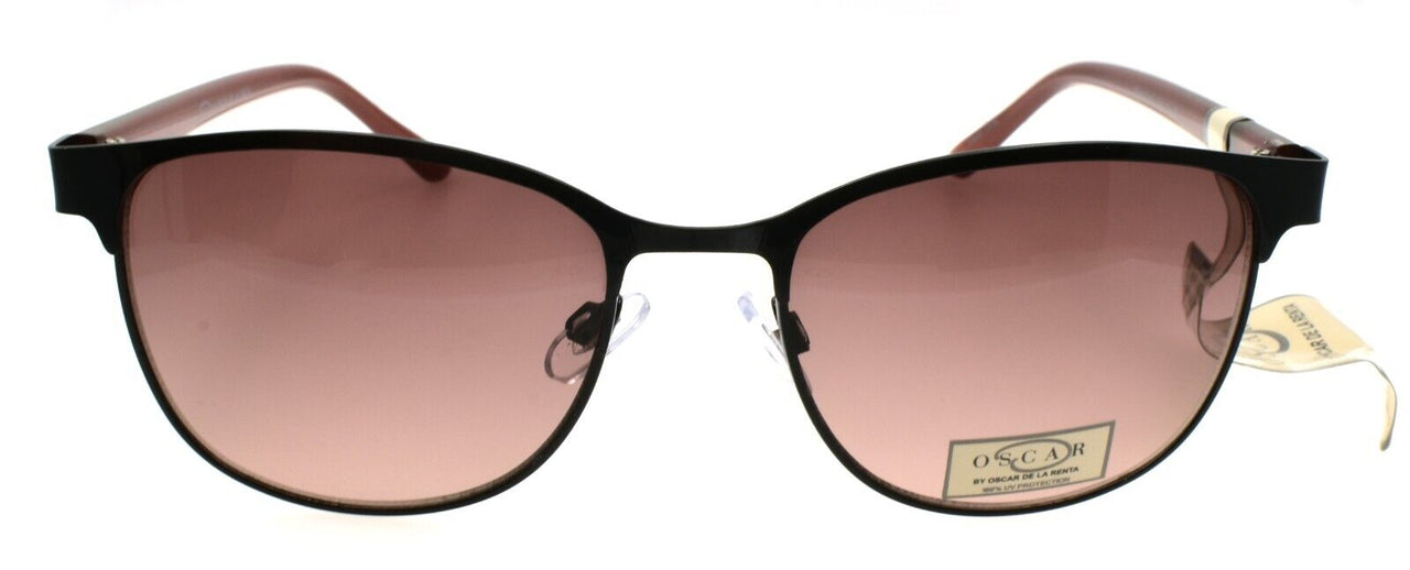 2-OSCAR By Oscar De La Renta OSS3043 001 Women's Sunglasses Black / Smoke-800414396696-IKSpecs
